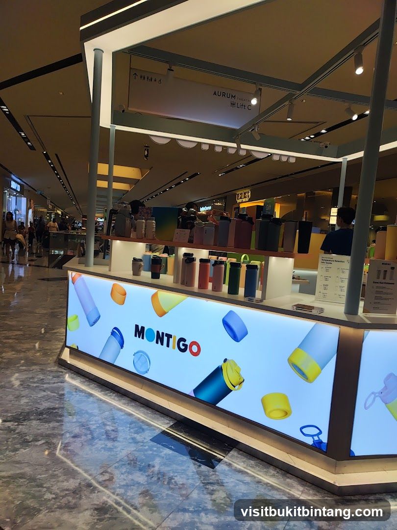 Montigo Water Bottle Display