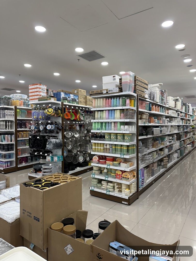 Interior of a Home Goods Store