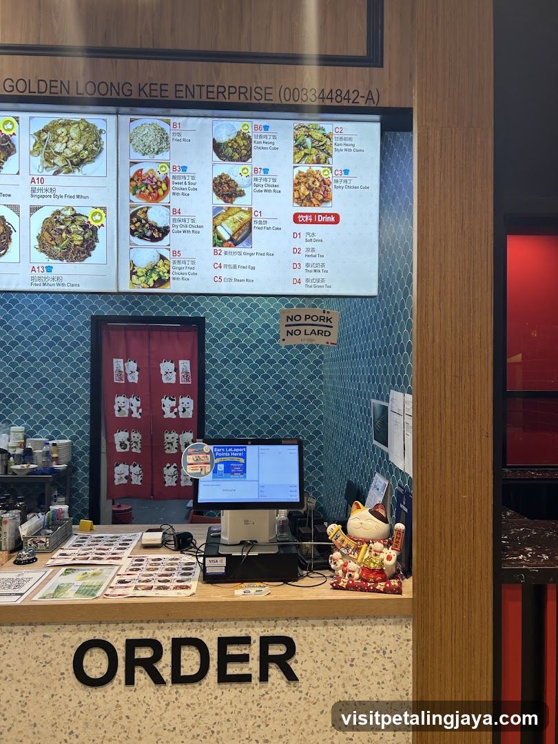 Restaurant Order Counter Interior