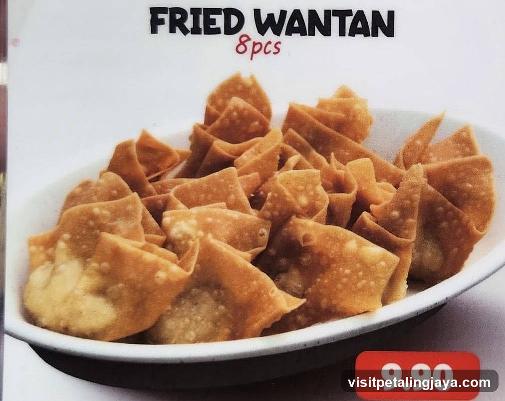 Fried Wantan Menu Item