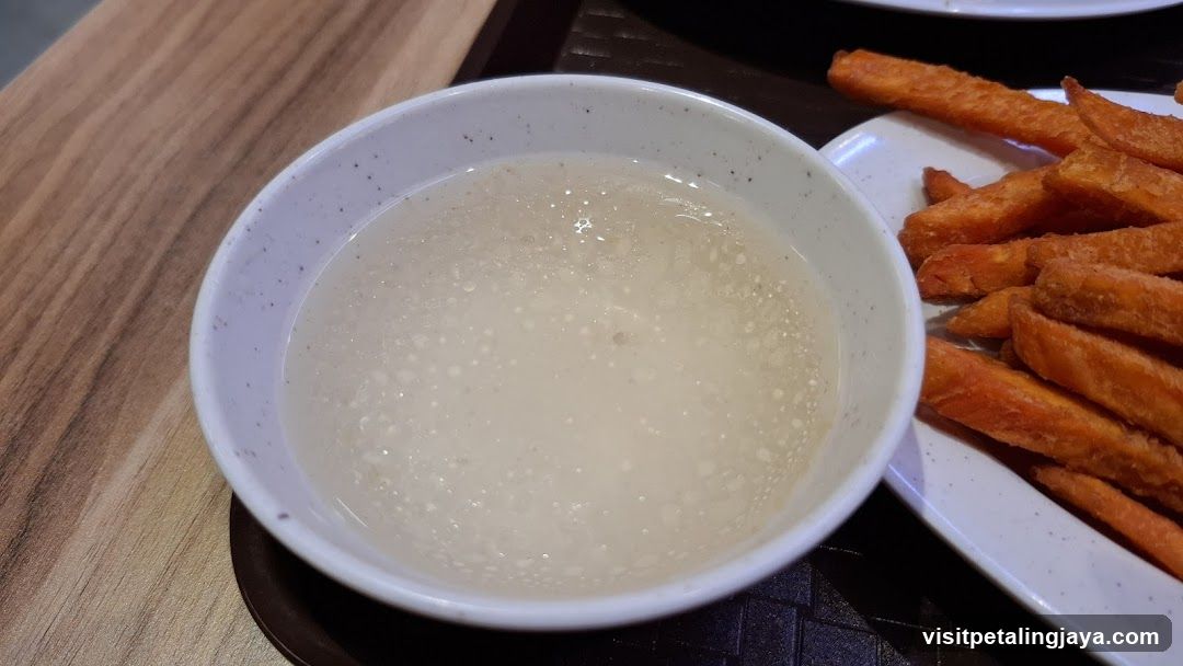 Sweet Potato Fries and Soup Bowl