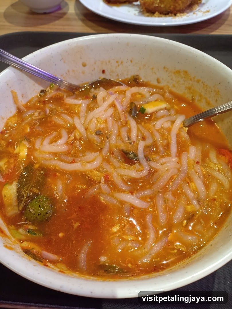 Spicy Noodle Soup Bowl