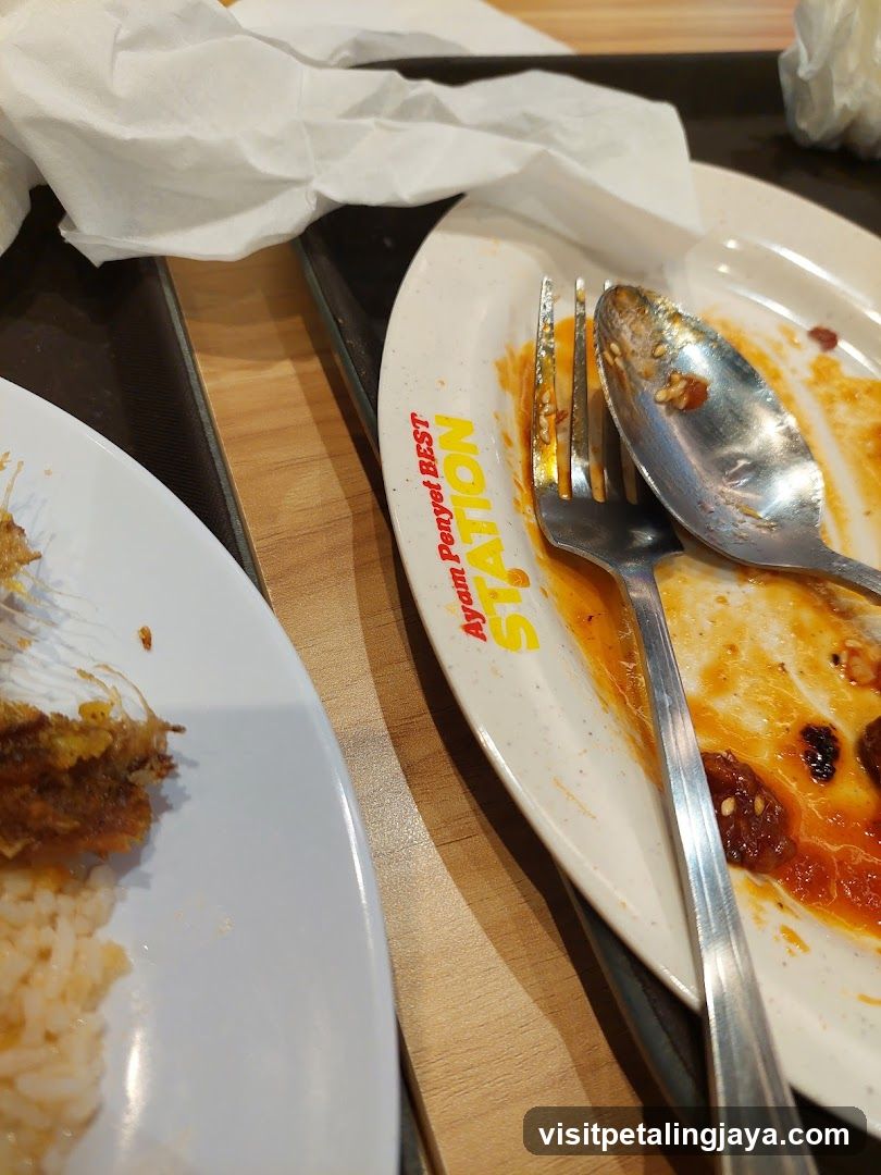 Eaten Meal at Ayam Penyet BEST Station