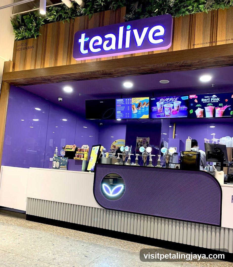 Tealive • Mitsui Shopping Park • BBCC • Kuala Lumpur