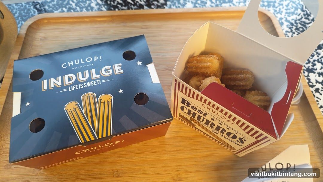 Churros in packaging