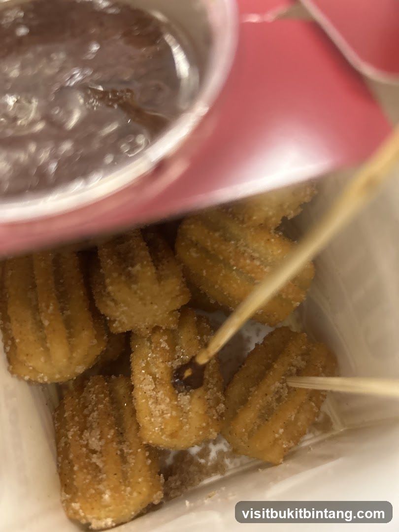 Churros with Chocolate Dip