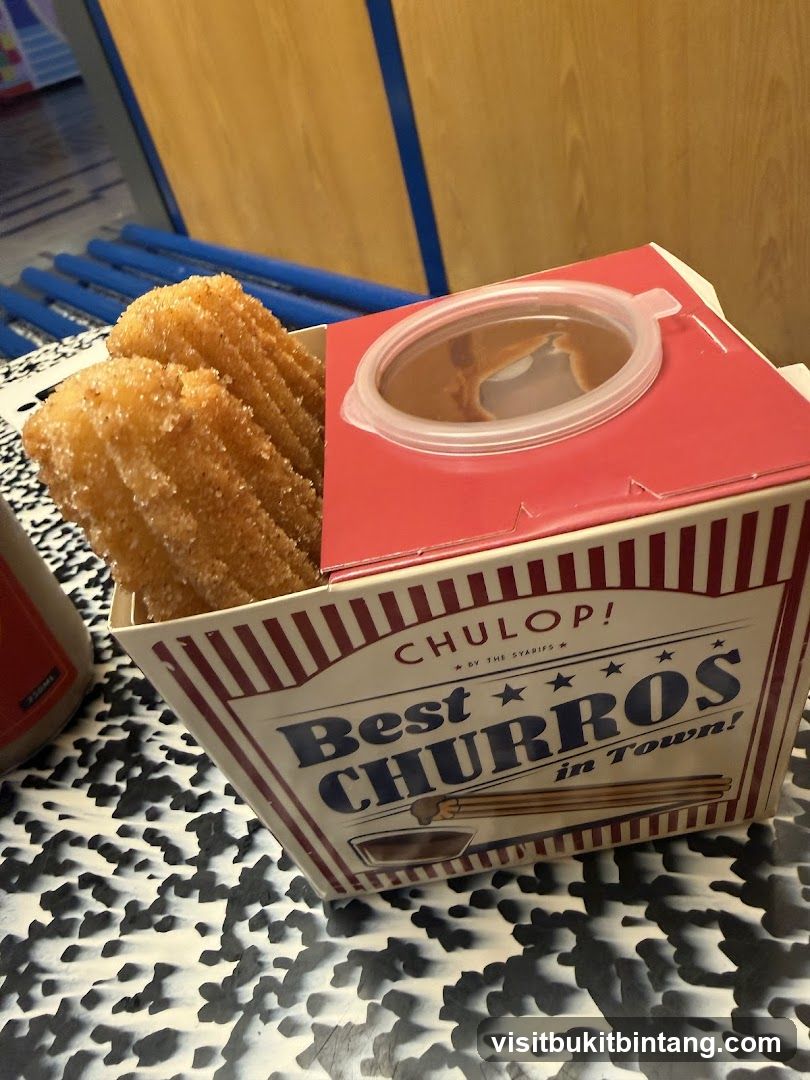 Churros with Chocolate Dip
