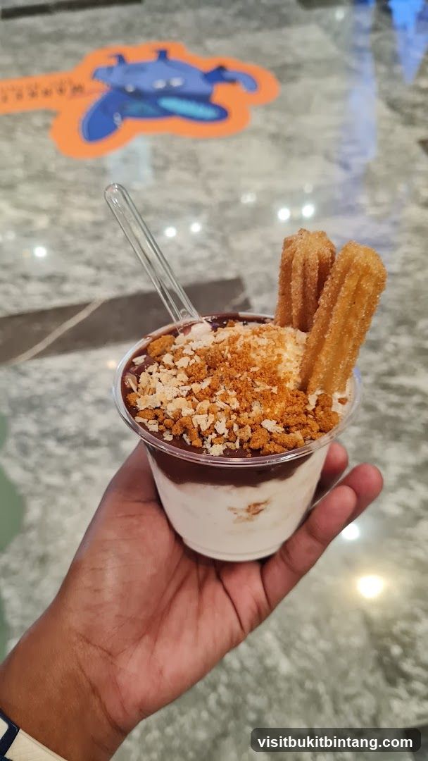 Churro Sundae