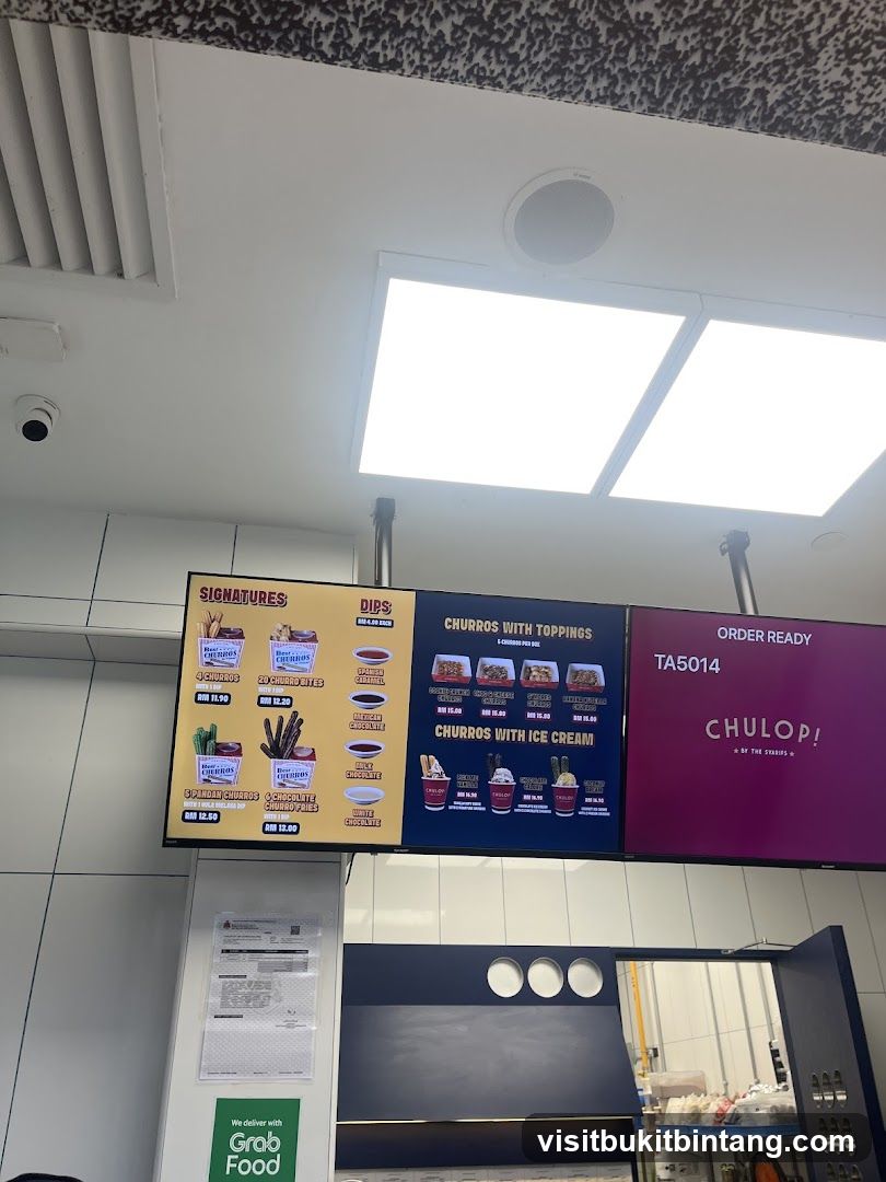 Chulop! Menu
