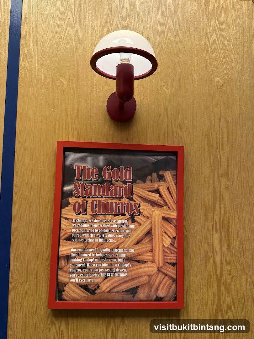 Churros Advertisement