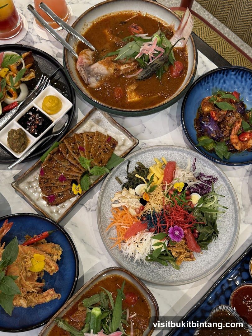Assortment of Southeast Asian Dishes