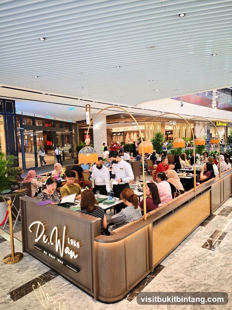 Restaurant Interior with Diners