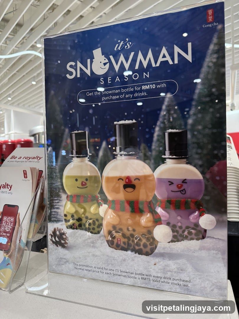 Snowman Season Promotion Display