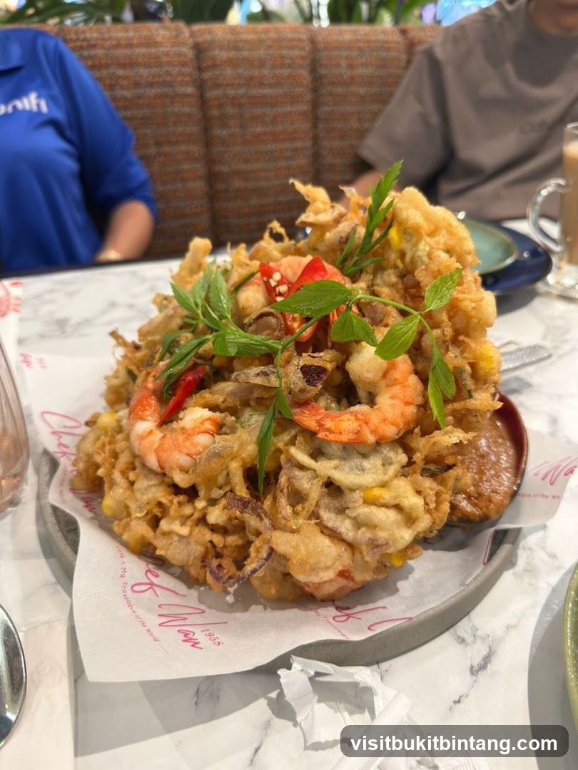 Fried Seafood and Vegetable Fritters