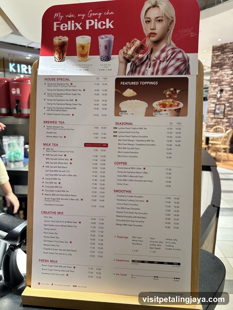 Felix Pick Menu Board