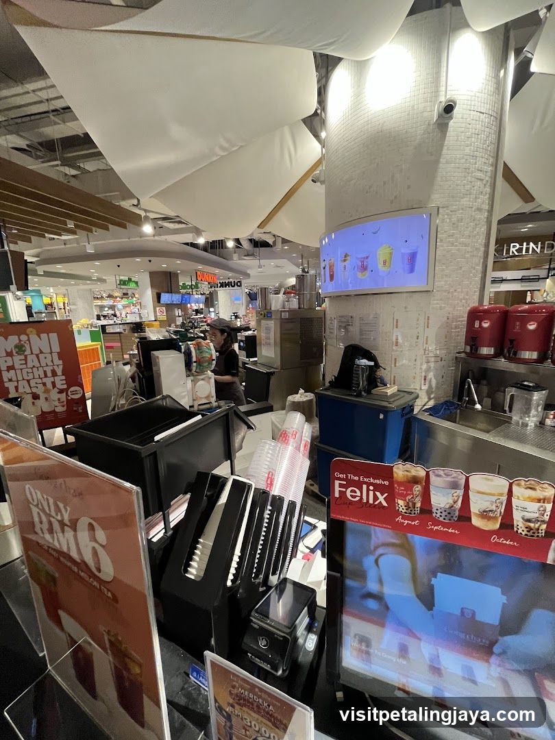 Boba Tea Shop Interior