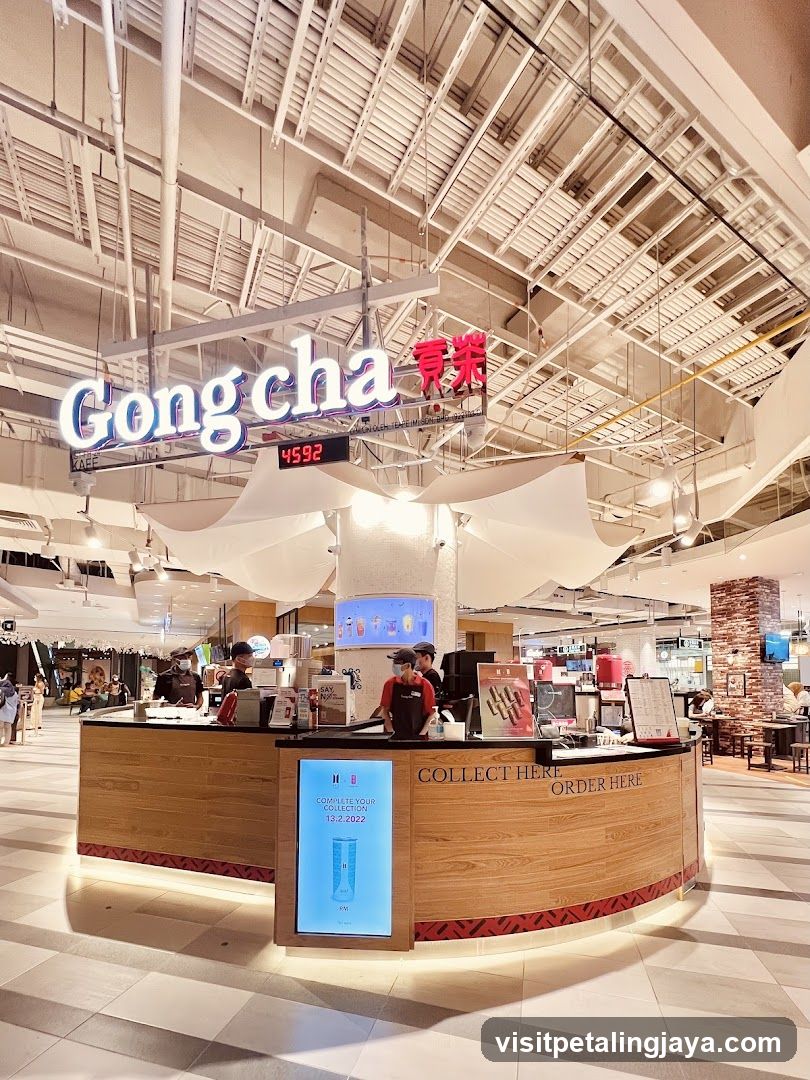 Gongcha Store Interior