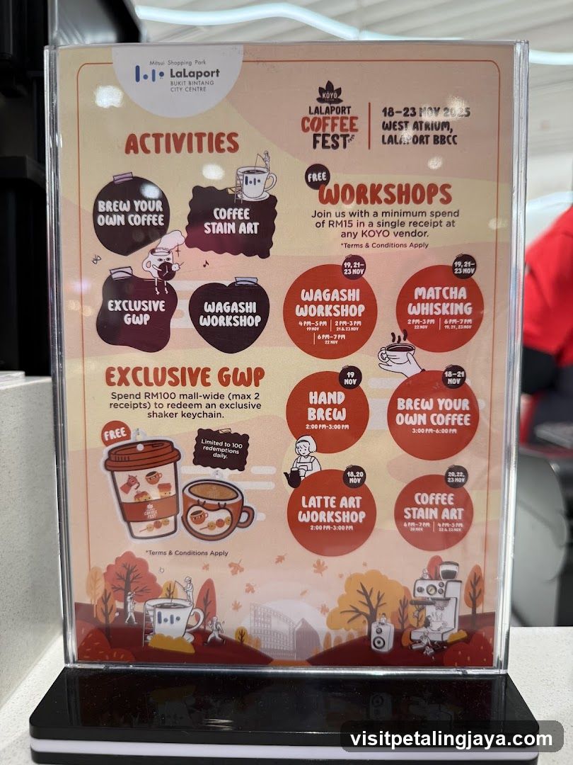 Lalaport Coffee Fest Flyer