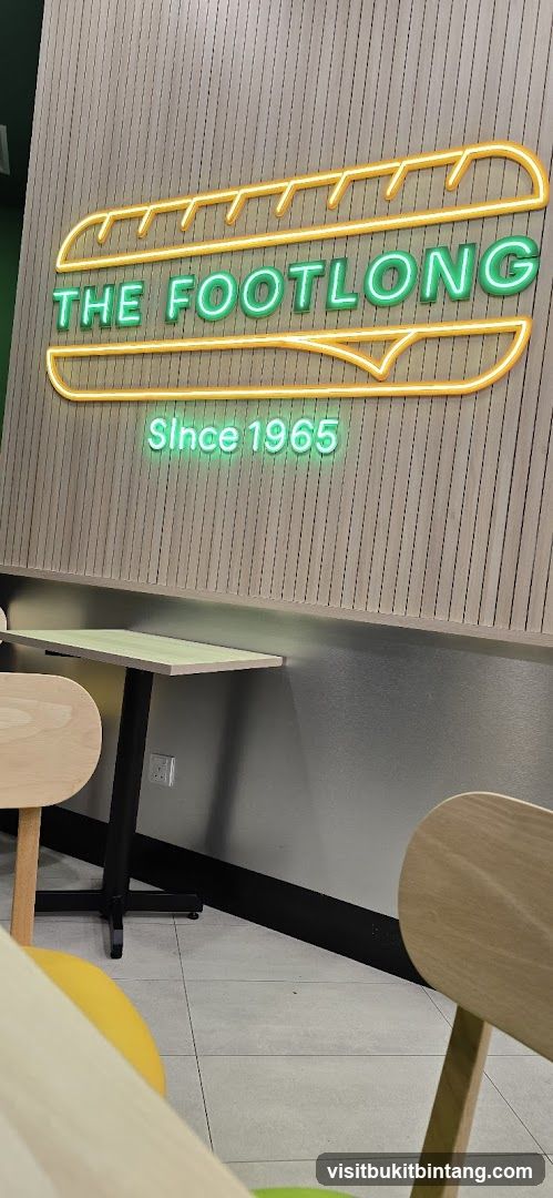 The Footlong Neon Sign