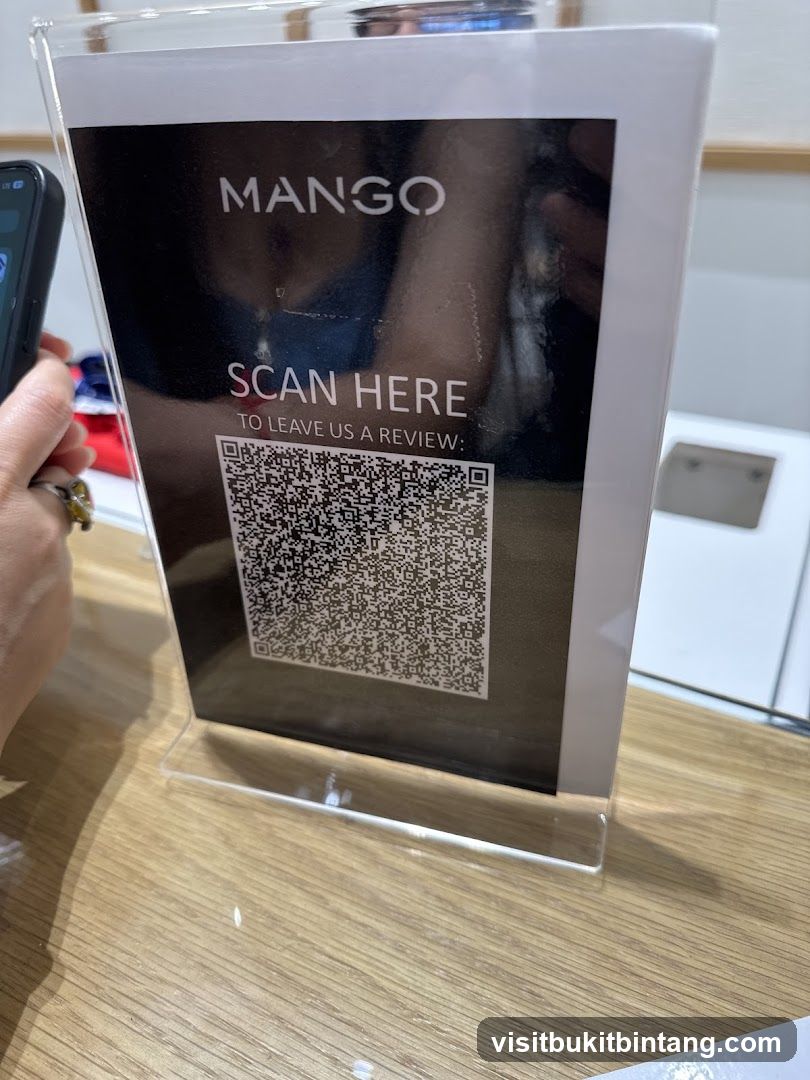 Mango Review QR Code