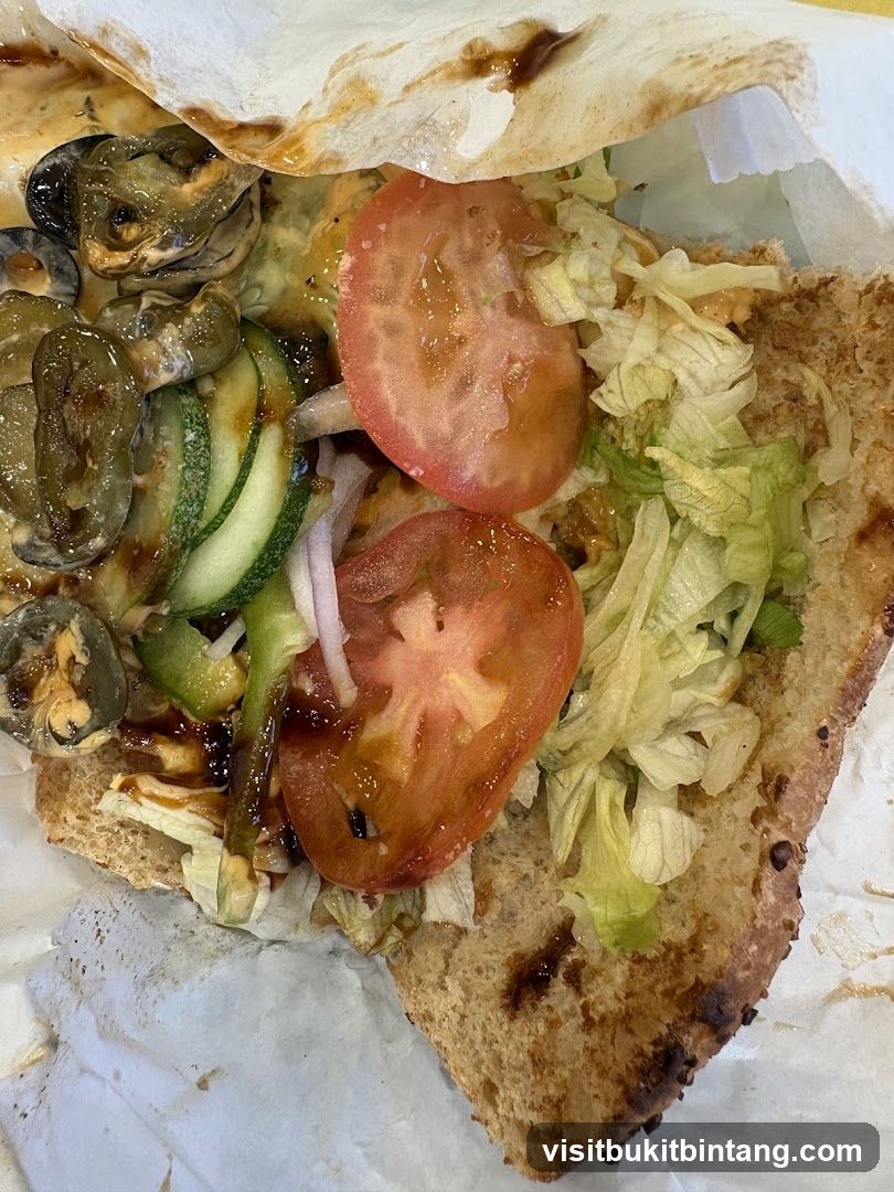 Sandwich with Toppings