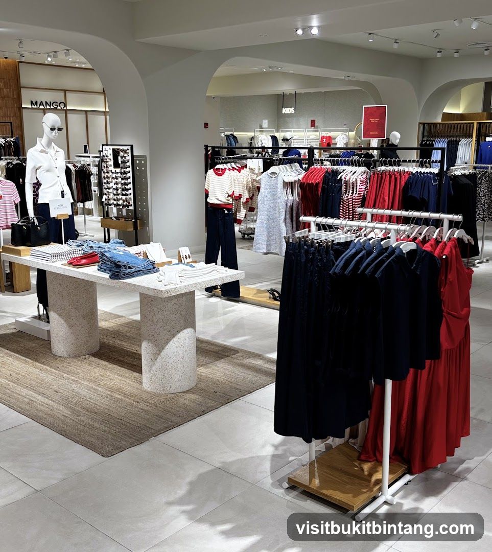 Clothing store display
