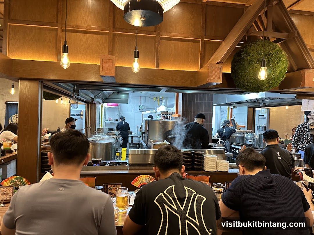 Restaurant Kitchen and Dining Area