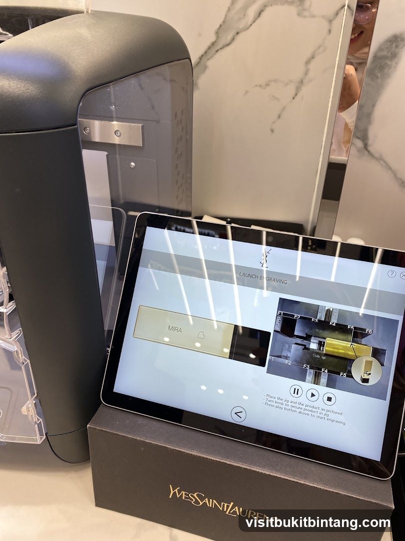 Engraving Station