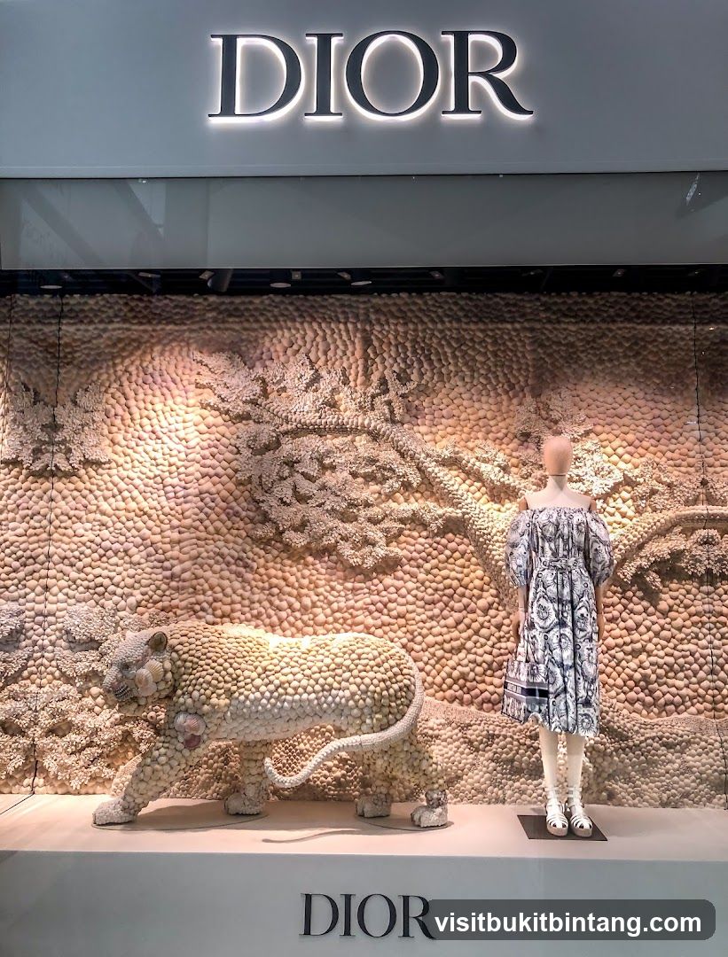 Dior Store Window Display
