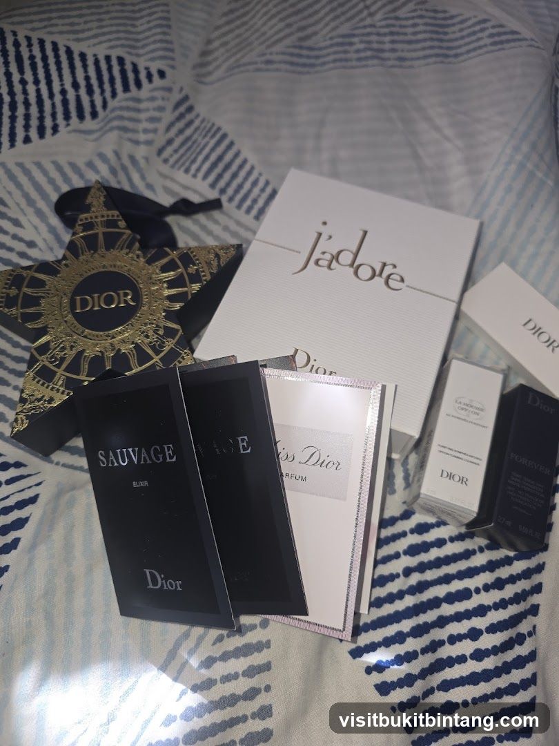 Dior Fragrance Samples