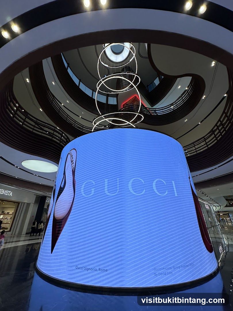 Gucci Display in Mall