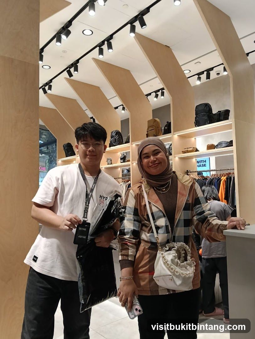 People in a store