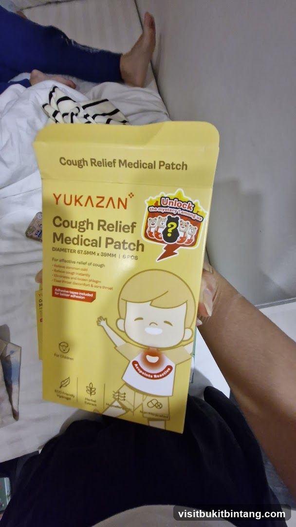 Cough Relief Medical Patch Packaging