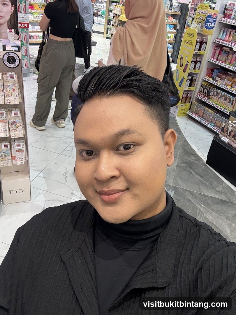 Selfie in a Store