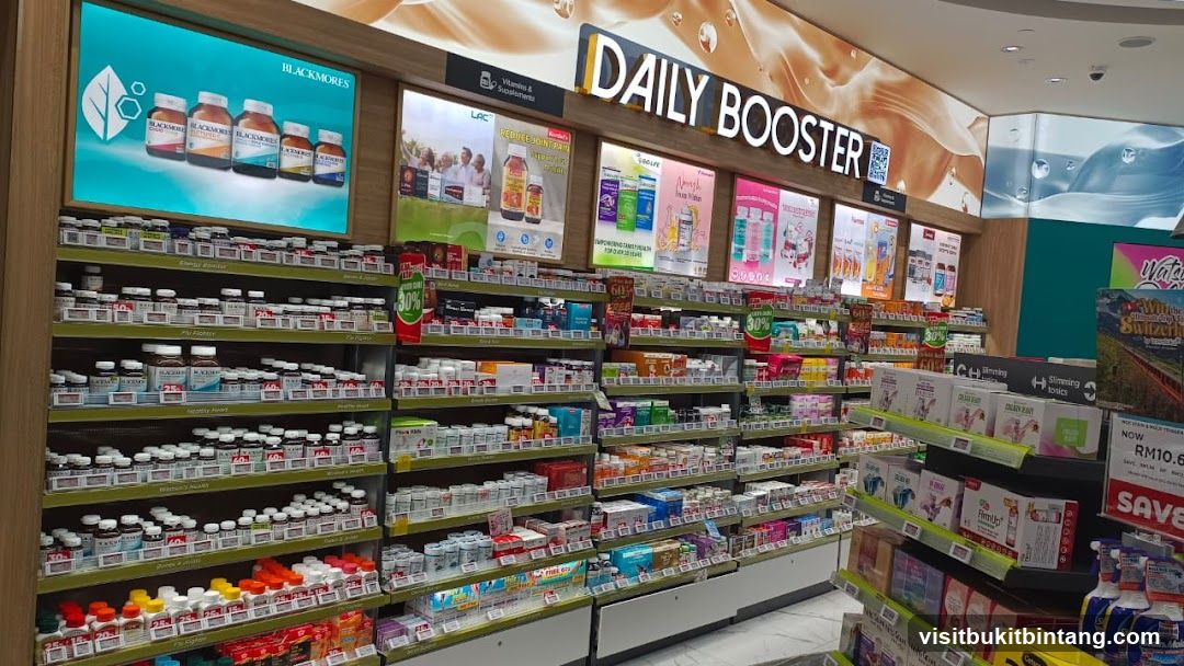 Vitamins and Supplements Aisle