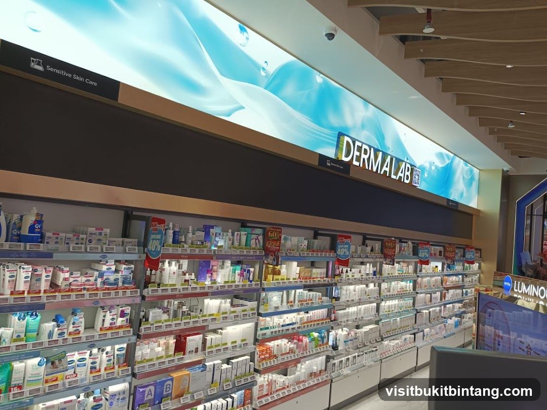 Dermalab Store Interior