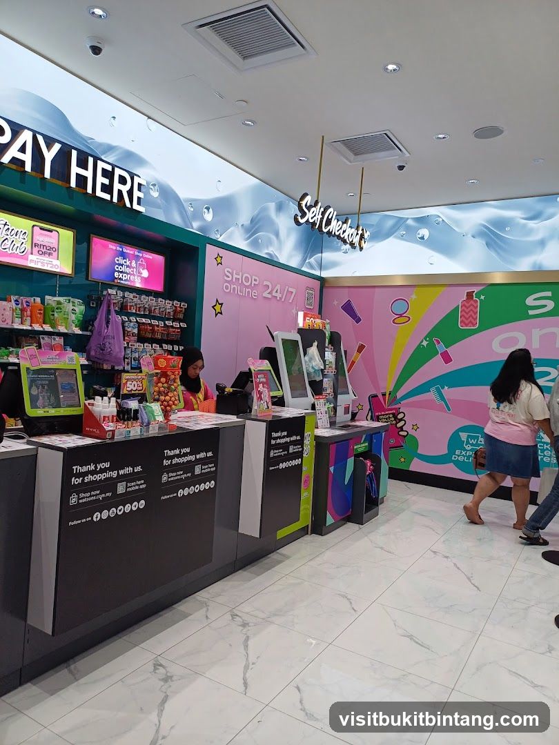 Checkout Area