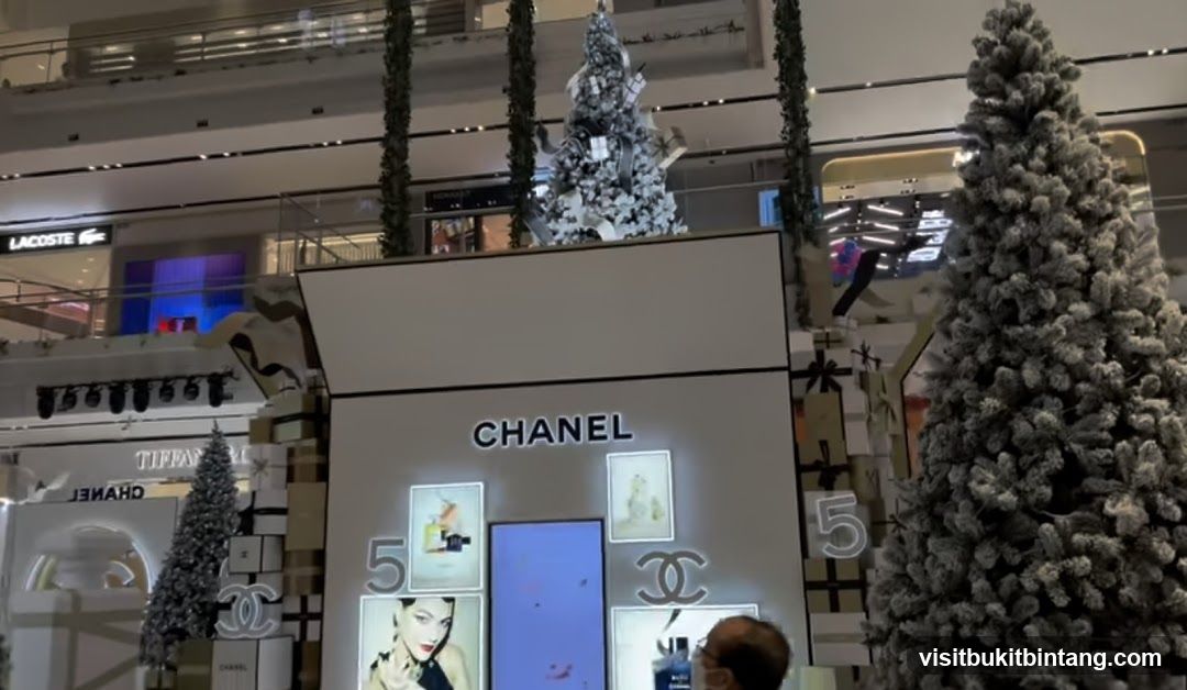 Chanel Holiday Display
