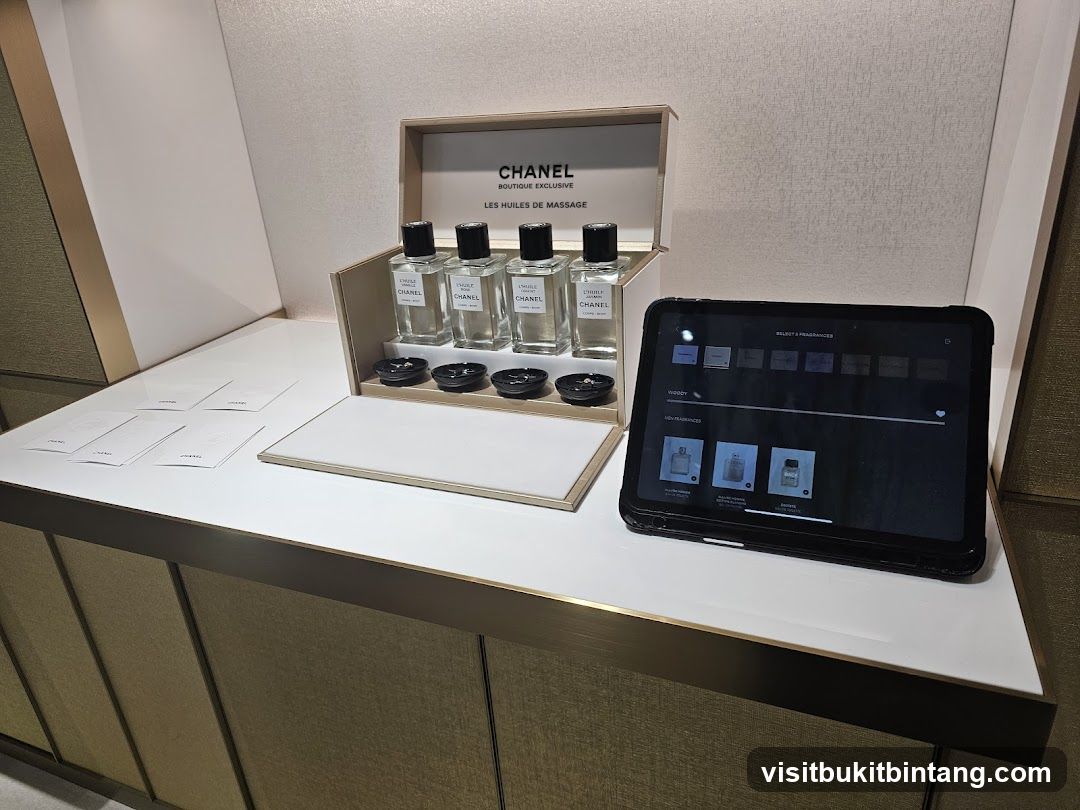 Chanel Fragrance Display
