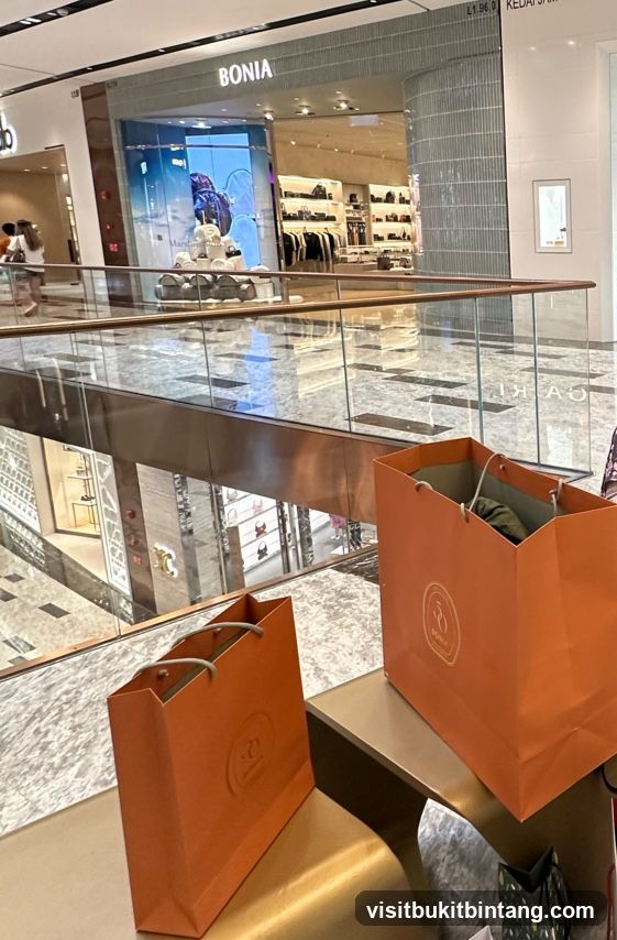 Shopping Bags in Mall
