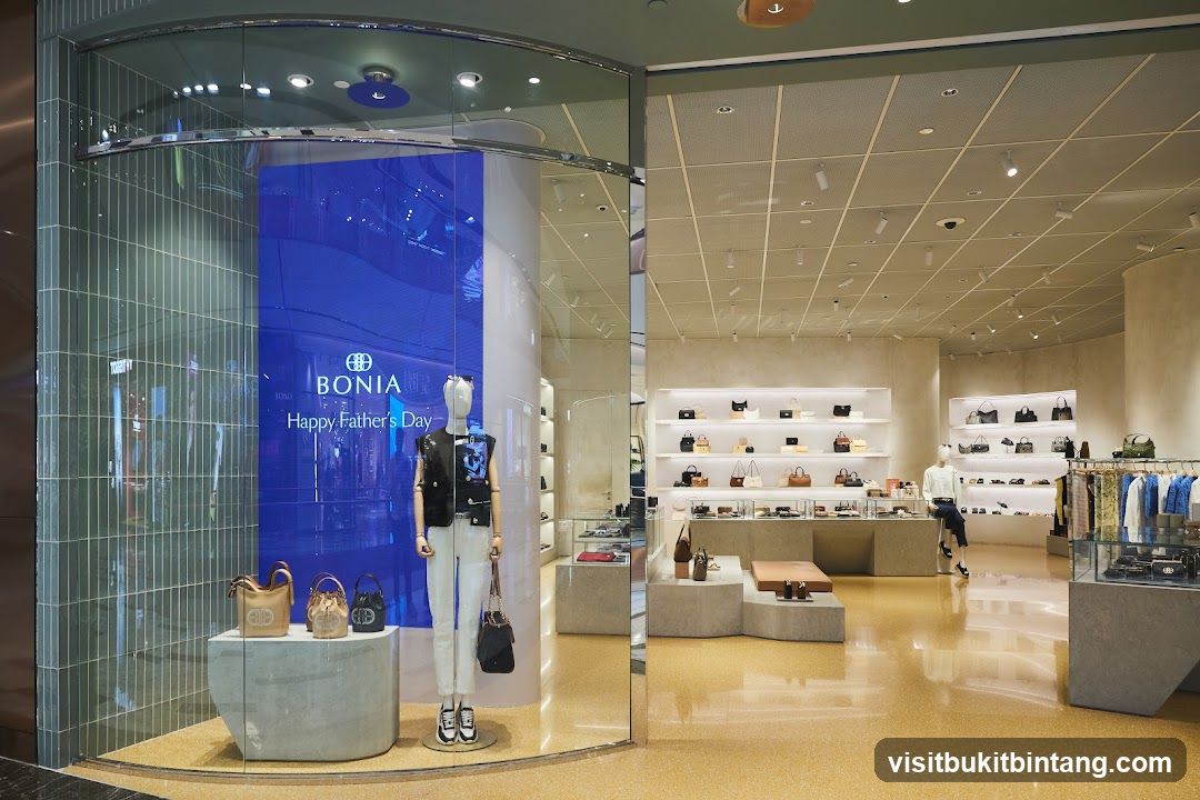 Bonia Store Window Display