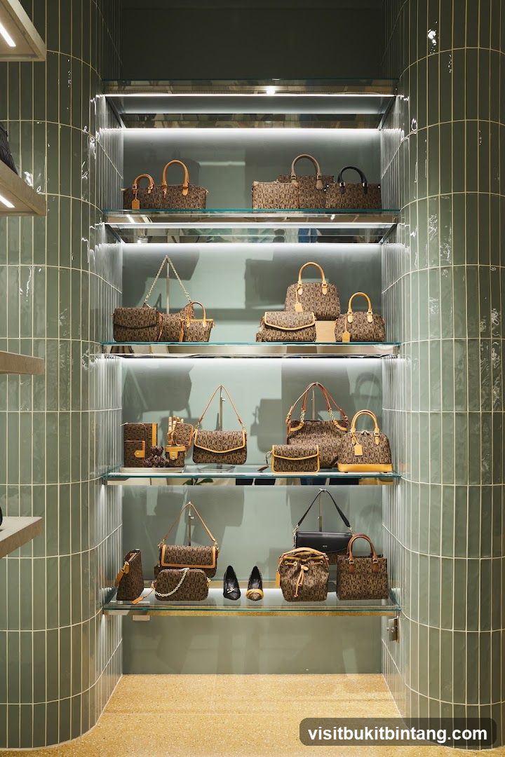 Handbags on Display