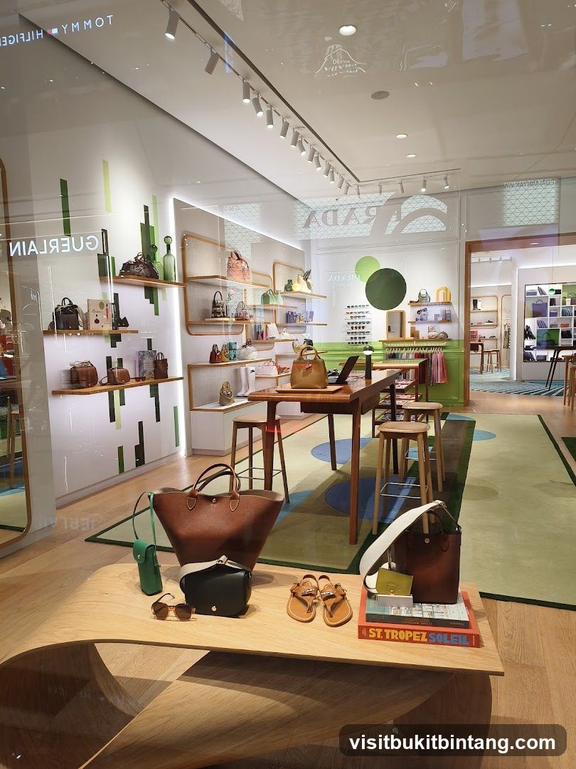 Luxury Handbag Store Interior