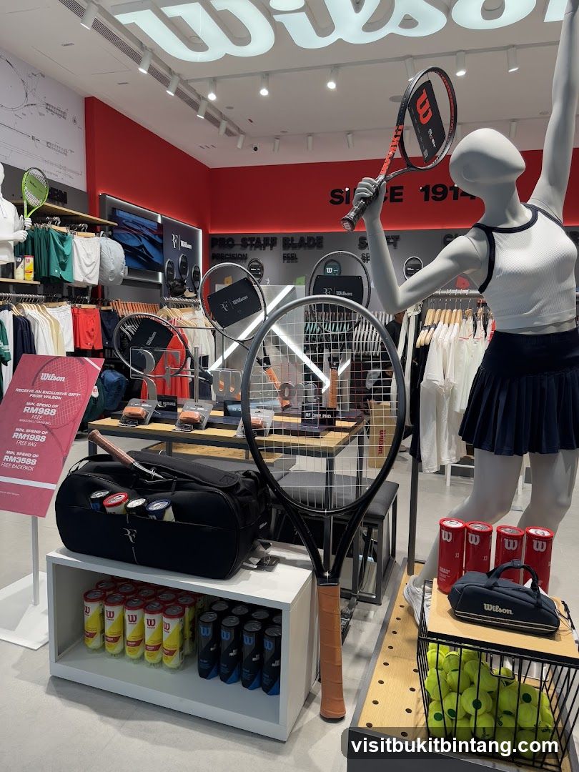 Wilson Tennis Store Display