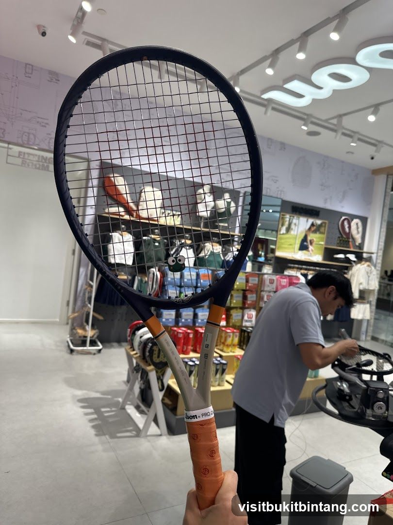 Tennis Racket in Store