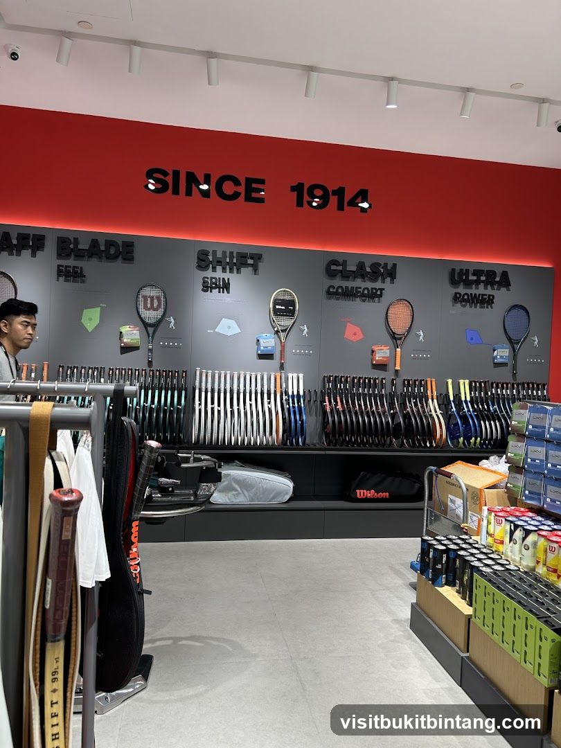 Tennis Racket Store Display