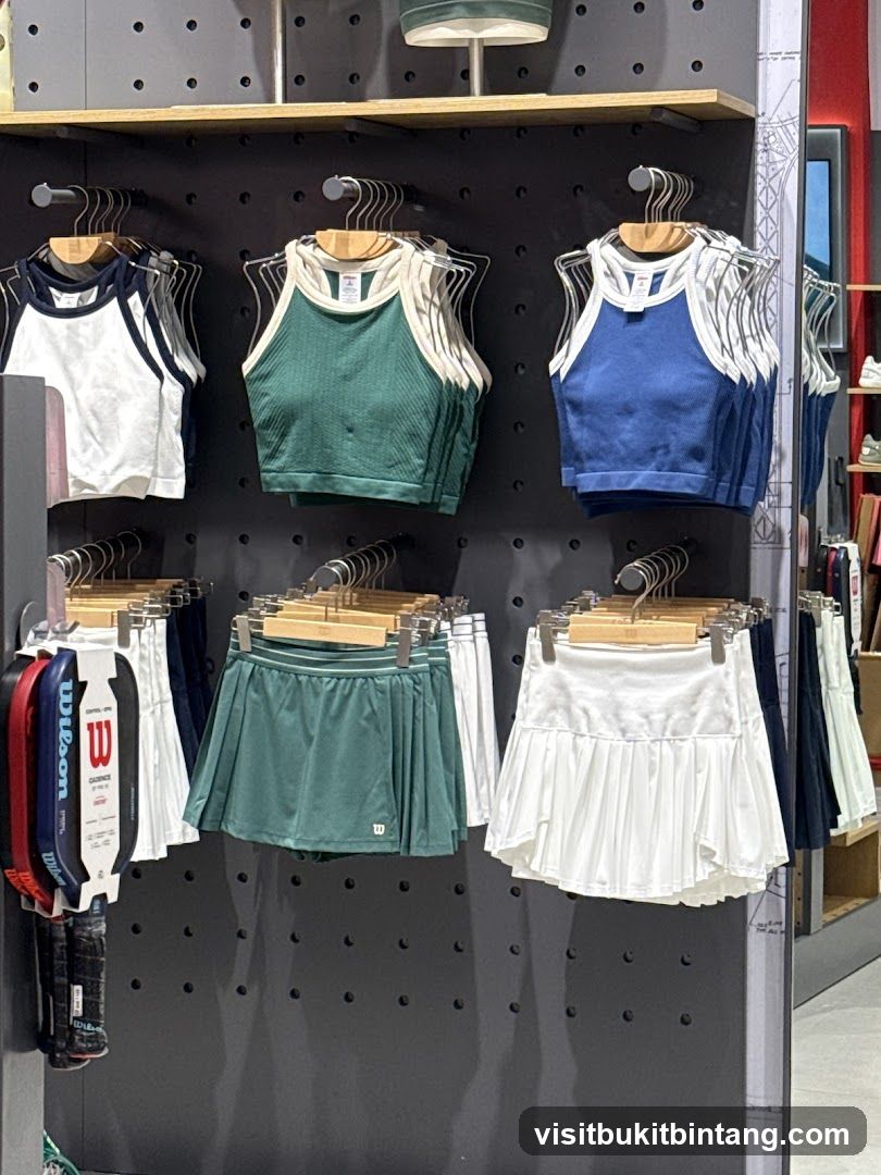 Athletic Apparel Display