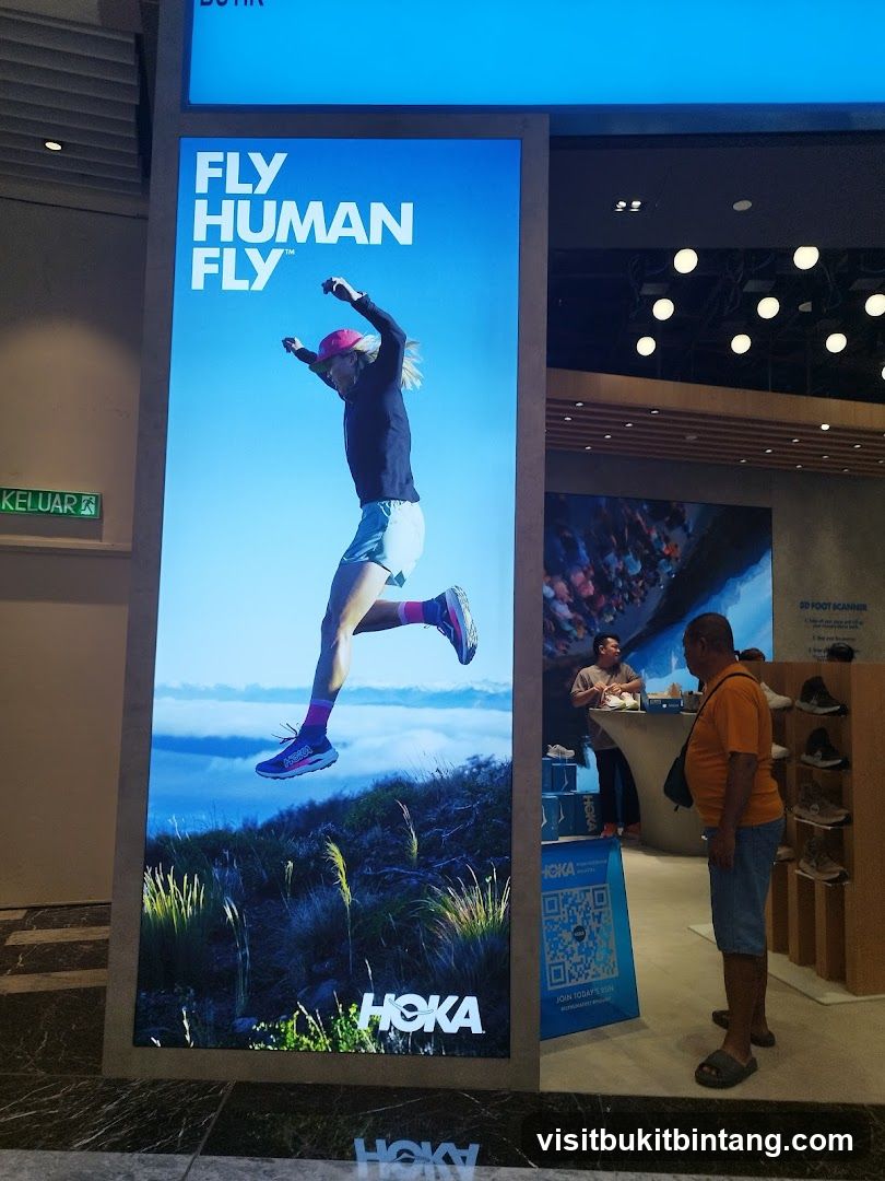 Hoka Store Display