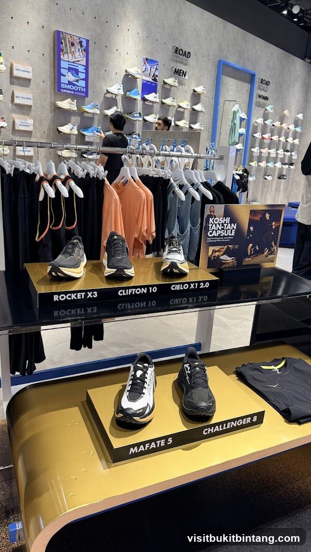 Athletic Shoe Store Display