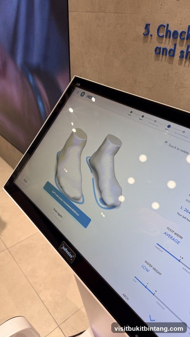 Foot Scanning Kiosk